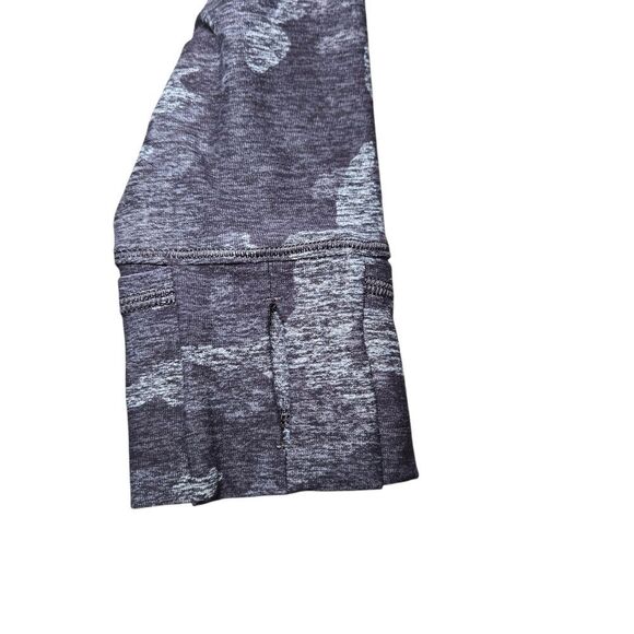 Lululemon Warm Stabilizer 1/2 Zip Hoodie - Incognito Camo HTR Black - Picture 7 of 14